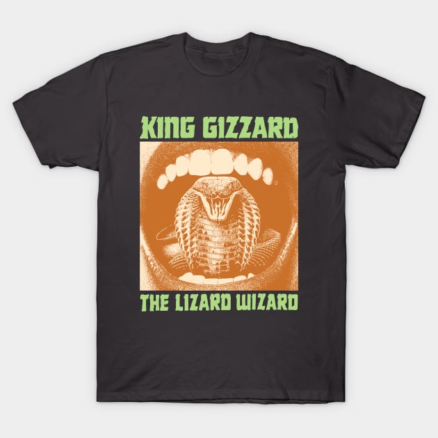 King Gizzard & Lizard Wizard - Blacken Fanmade T-Shirt by fuzzdevil